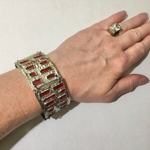 Vintage MCM Unique Robert Larin brutalist modernist bracelet